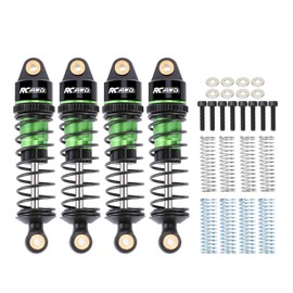 RCAWD Alloy Front Rear Shocks for Arrma 1/18 Granite Typhon Mojave Grom Series Upgrades Part Black