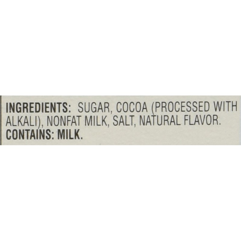 Swiss Miss, Simply Cocoa, Dark Chocolate, Hot Cocoa Mix, 8