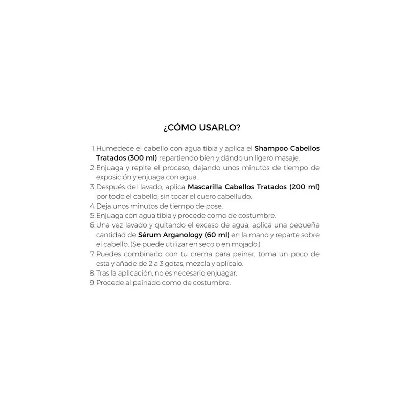 Biokera Salerm Cabellos Tratados Kit Shampoo + Mascarilla