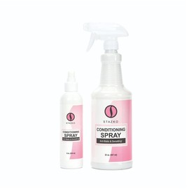 MPP Dog and Cat Conditioning Spray Gentle Anti Static Dematting for All Fur Types (8 oz), clear