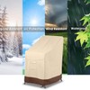 Vailge Vailge Stackable Patio Chair Cover,100% Waterproof Outdoor Chair Cover,