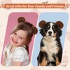 CURASA Brown Bear Ears Headband Animal Chipmunk Ears Teddy Bear