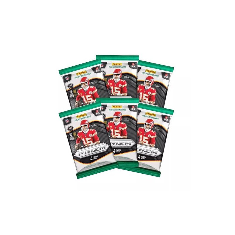 Panini 2025 Prizm Football - Caja blaster (Disco Prizms)