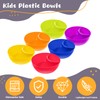 Weewooday Snack and Dip Bowls, Chips Serving Bowls Anti Soggy