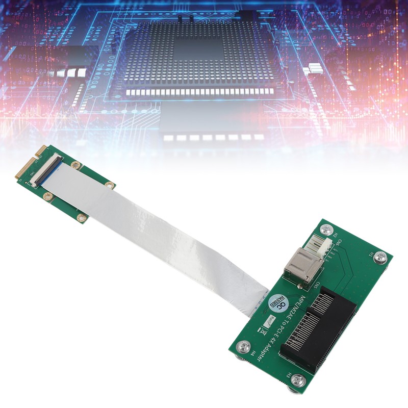 Mini PCIE to PCIE Express 4X USB Adapter Card PCB