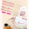 48Pcs White French Tip Press On Nails Medium & Press