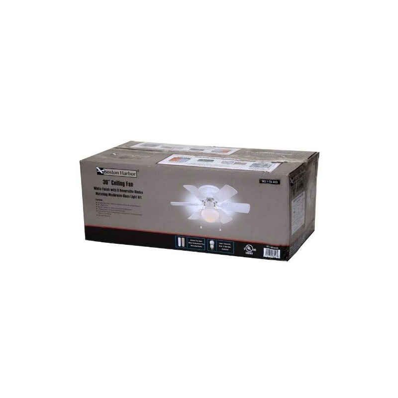 BOSTON HARBOR CF-78108 346429 Ceiling Fan Light Kit, 1 CFL