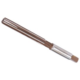 CoCud Hand Reamer 8mm Cutting Diameter 6 Cutting H8 Alloy Steel Straight Shank Reamer Drill Bit - for Aluminum, Iron, Copper, Plastic, Wood