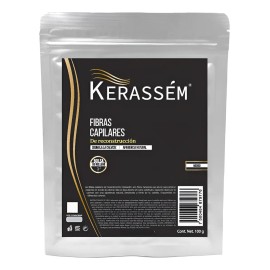Fibras Capilares 100g Cubre Calvicie Kerassém Varios Tonos