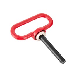 Universal Heavy Duty Magnetic Hitch Pin, Magnet Trailer Gate Pin for Mowers, Lawn Tractors  with 2 Bolts -1/2'' R-Clip