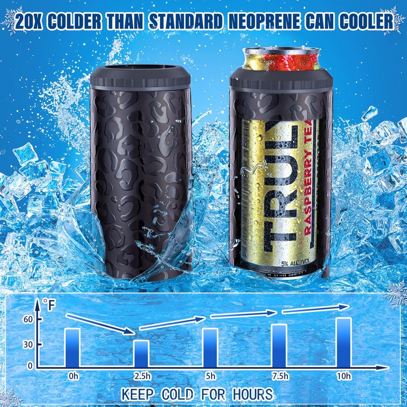 3 in 1 Slim Can Cooler for 12 OZ Skinny