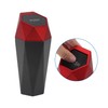 A ABSOPRO Car Trash Can Portable 3.5" Width 7.9" Height