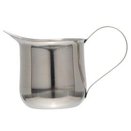 OHPHCALL Stainless Steel Milk Frothing Pitcher with Spout for Latte Art Wear Resistant Cup Convenient Handle for Home and Cafe Use