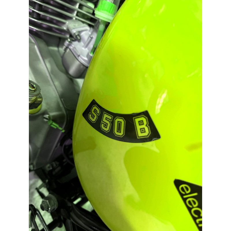 Transparent Simson S50B Sticker Set IFA Electronic | Bright |