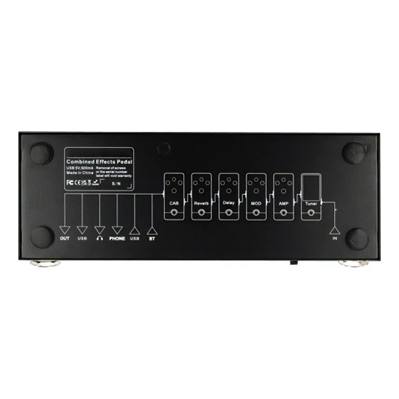 Cuvave Pedal de efecto Cuvave Cube Baby negro