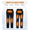 FERNIDA Heated Pants for Men and Women Fleece-Lined Heating Pant