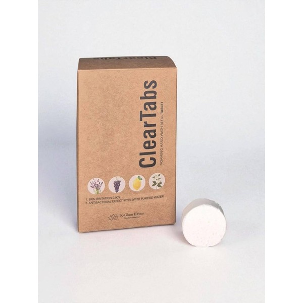 ClearTabs Foaming Hand Wash Refill Tablets, 4 Pack, Multiple Scents,