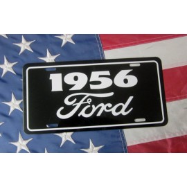 1956 Ford License plate tag 56 Crown Victoria Thunderbird Ranch Wagon F100 truck
