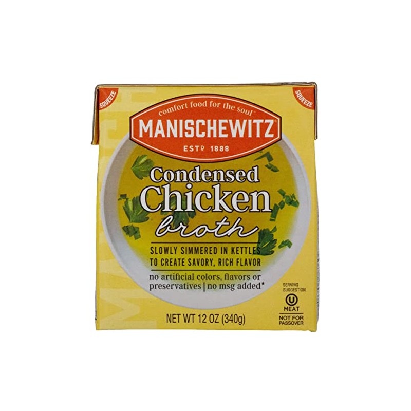 MANISCHEWITZ Condensed Chicken Broth, 12 OZ