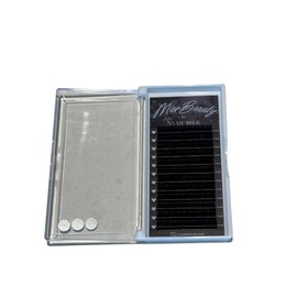 Mi'er Beauty - Luxury Eyelash Extensions - Volume Individual Lash Extension Supplies - 0.05 D CURL - Different Sizes- 11MM to 23MM (17 MM)