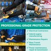 Ansell ActivArmr Electrician Work Gloves, Electrical Protection Class 00 (500V),