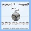 5 Pairs Bicycle Chain Lock, Quick Release Bicycle Chain Lock