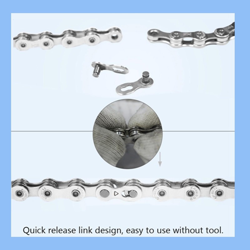 5 Pairs Bicycle Chain Lock, Quick Release Bicycle Chain Lock