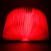 USB Magnetic Wooden Book Light Portable LED Foldable Desk Night