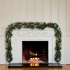 9 FT Long Christmas Garland Flexible PVC Hanging Pendant Artificial