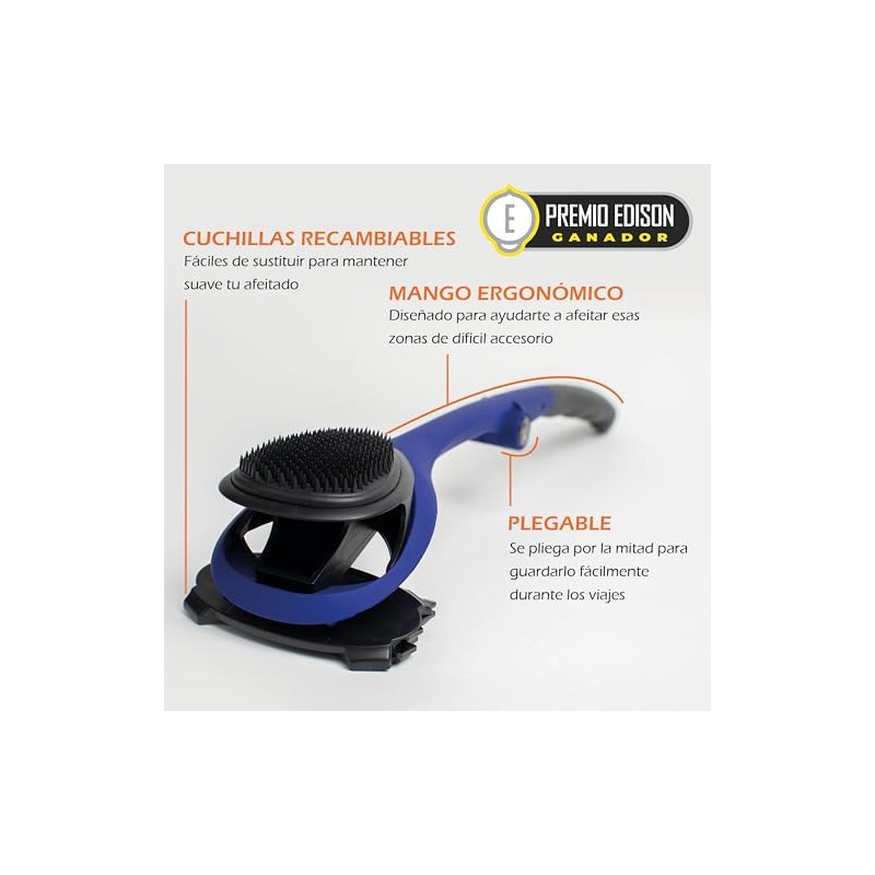 baKblade 2.0 PLUS - Afeitadora de espalda para hombre (bricolaje),