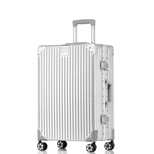 HotWay 26 Inch Checked in Luggage with Aluminum Frame,PC Hard