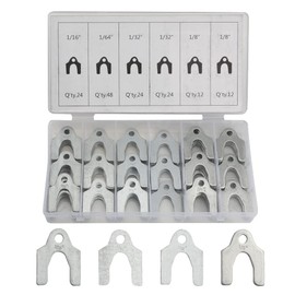 WMYCONGCONG 144 PCS Auto Alignment Body Shim Assortment Kit including 1/64" 1/32" 1/16" 1/8"