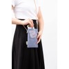 Marks MSH-PO10 Smartphone Shoulder Pouch, Mesh Collection, Braun
