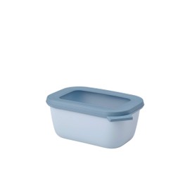 Rosti Mepal 998138 Circular Rectangular Storage Container, 25.5 fl oz (750 ml), Nordic Blue