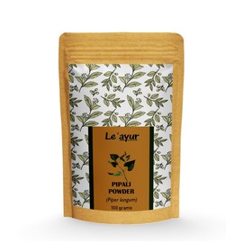 Le'ayur Pipali Or Lendy Pipal (Piper longum) Powder, 100 Grams