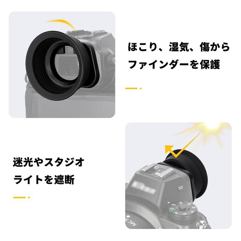 Extended Circular Eyecup DK-29 Eyepiece Eyecup Eyepiece for Nikon Z5II