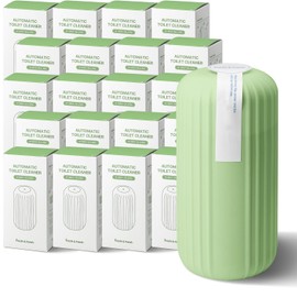 Fresh & Fresh Automatic Toilet Bowl Cleaners (Forest Green) - 20 Bottles, Long-Lasting Up to 2500 Flushes Per Bottle, Commercial & Residential Use, Powerful Stain & Odor Removal, 3-4 Month Effect, Easy-to-Use Drop-in Toilet Cleaning Solution