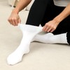Elapse Space 3 Pairs Pilates Socks with Grips Ruffle Yoga