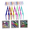 Mikinona 30pcs Eyebrow Tweezers Set Portable Easy to Carry for
