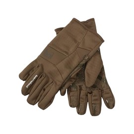 Banded Frostfire Softshell Hunting Gloves (XL, Marsh Brown)