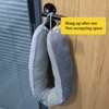 fowong Door Draft Stopper 38 Inch Weighted Under Door Draft