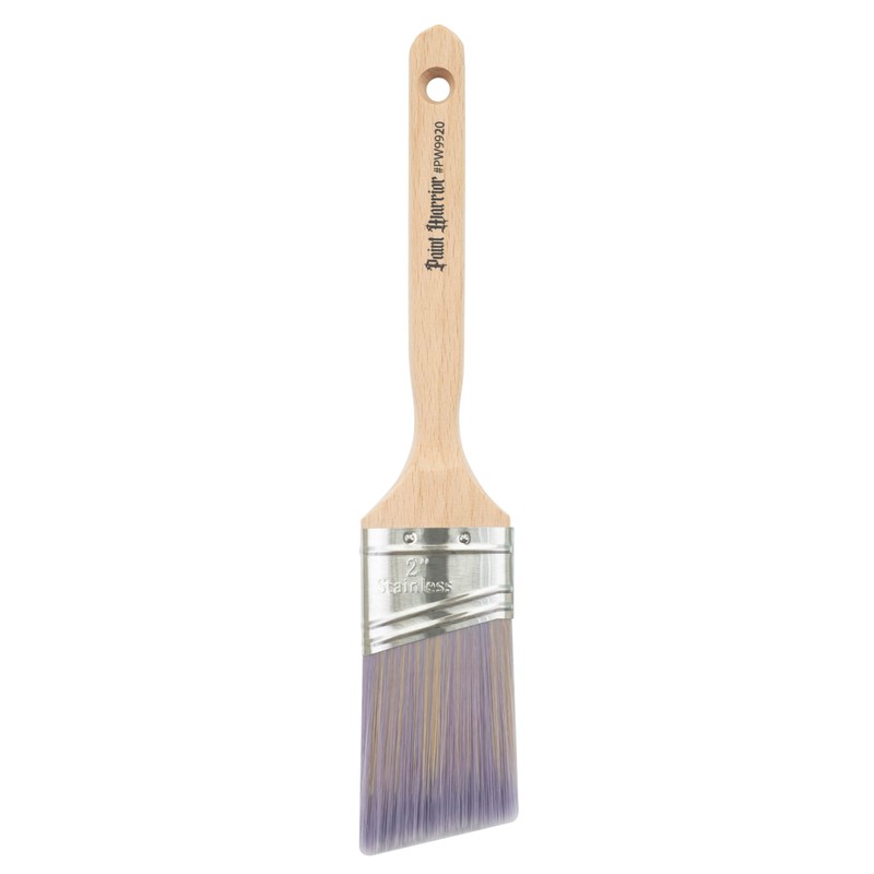 Paint Warrior 3 Pack Angled Paint Brush Genesis Box (1.5-2.0-2.5")