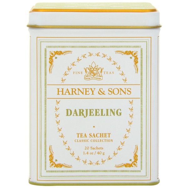 Harney & Sons Black Tea, Darjeeling, 20 Sachets