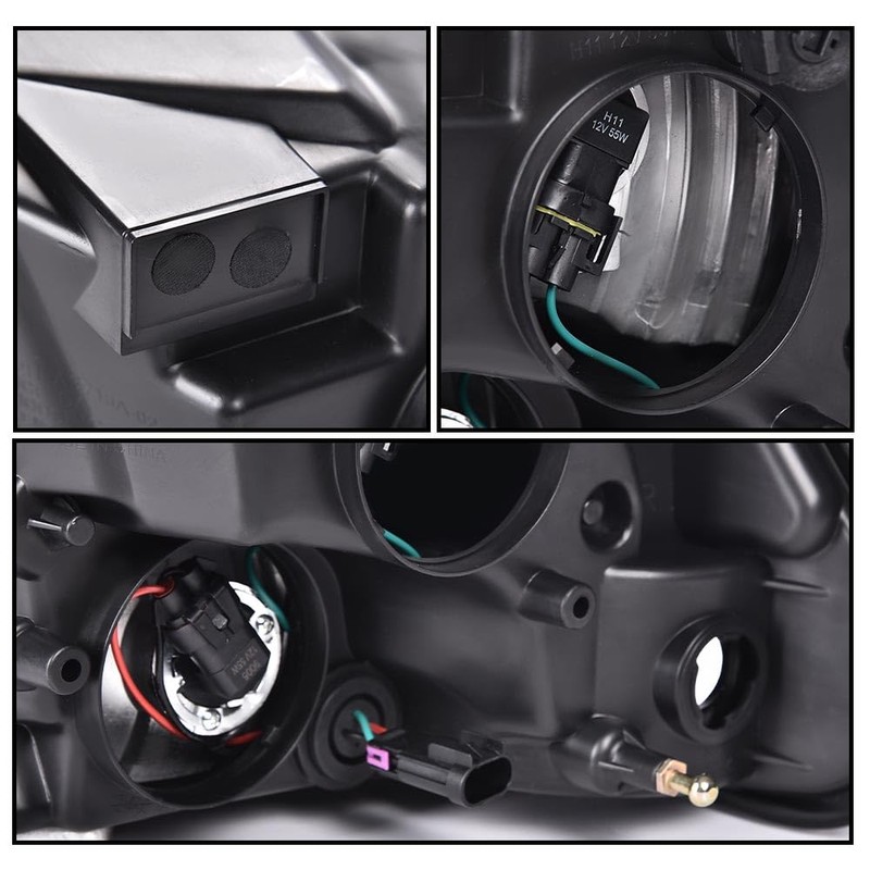 G-PLUS Headlights Assembly Fit For 2009-2012 Dodge Ram 1500 2500