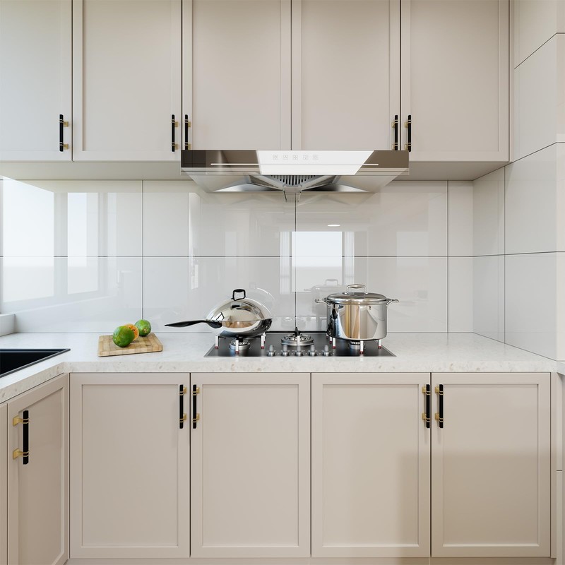 Lepatape 25 Pack 3 Inch Black and Gold Cabinet Pulls