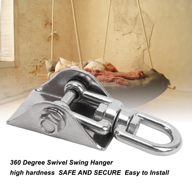 Heavy Duty 360 Degree Swivel Swing Hanger Stainless Steel Swing