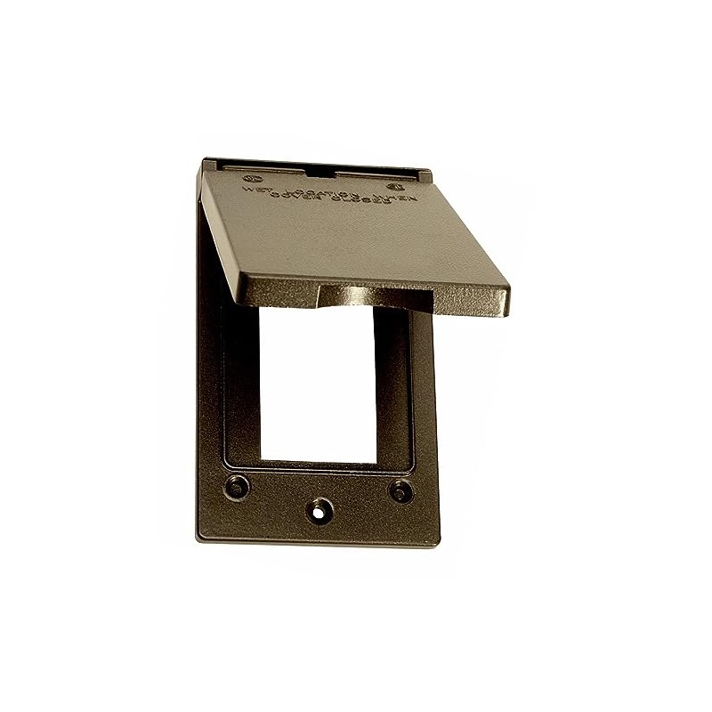 Sigma Electric, Bronze Sigma Engineered Solutions, Weatherproof 14248BR 1-Gang Vertical