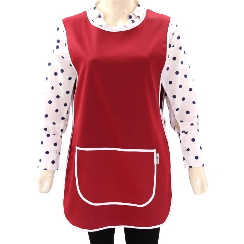 LINEN CLOSET Womens Tabards with Pockets for Men Ladies Cleaning