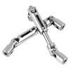 Yctze 2 Pack Upgraded Metal Drive Shaft Parts for WPL