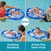 SwimSchool Freestyle Swimmer Baby Pool Float with Multi-Position, Adjustable Safety